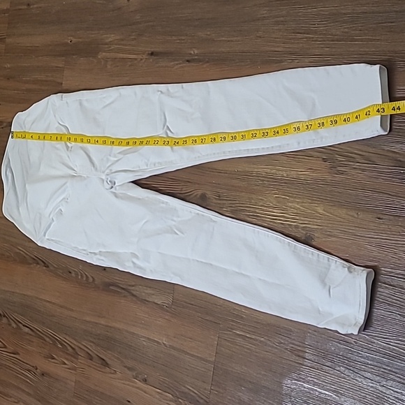 J. Crew women's Cream Chinos perfec for pregnant women,s‎ zise 26 - Picture 7 of 10